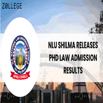 NLU Shilma Releases PhD Law Admission Results